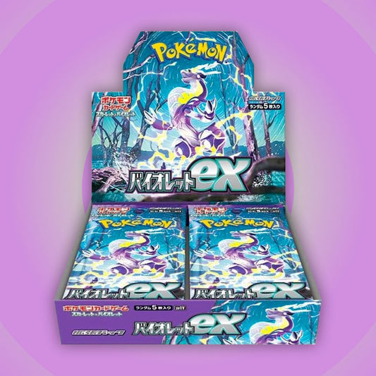 Pokémon Japanese Violet Ex Booster Box